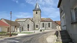 The church in Darmannes
