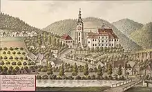 Sázavský klášter (1822)