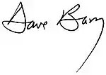 Dave Barry signature