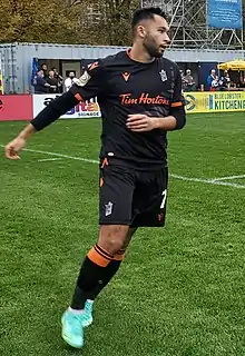 David Choinière during a match