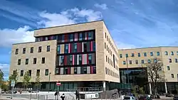 Bradford College's David Hockney Building, named for Painter David Hockney