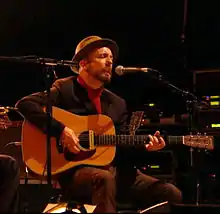 David Watson performing at the Royal Festival Hall, December 2013