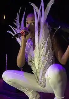 Dawn performing at the House of Blues Houston in January 2019