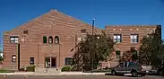 A large building made of bricks