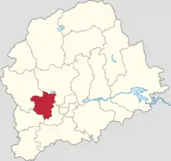 Location within Pinggu District