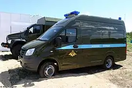 Military police GAZelle NEXT car