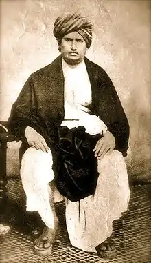 Dayananda Saraswati, Hindu philosopher and founder of the Arya Samaj, a global Hindu reform movement