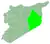 Deir ez-Zor Governorate within Syria