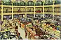 Dayton Arcade Market Post card view from the 1920s