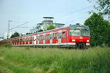 DB Class 420 commuter trainsets in Stuttgart