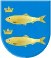 Coat of arms of De Rijp, had one herring less, because Enkhuizen was more important as herring fishing city