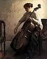 The Cellist (1908), Cincinnati Art Museum.