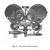DeZeng's Phoro-Optometer of 1917.