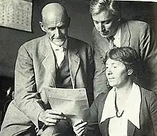 Eugene V. Debs, Max Eastman and Rose Pastor Stokes in 1918.
