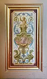 Eclectic – grotesques panel in the Napoleon III Apartments of the Louvre Palace, unknown painted and designer, c. 1860