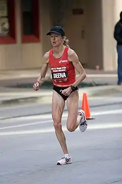 Deena Kastor, American marathon record holder