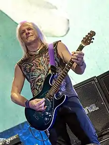Steve Morse live with Deep Purple in Hamburg, May 2017