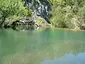 Degurić pond on river Gradac
