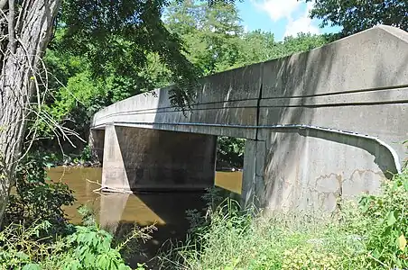 Bridge on Deibler's Dam Road in Mifflin Township connecting to Lower Mahanoy Township