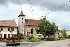 The church in Deinvillers