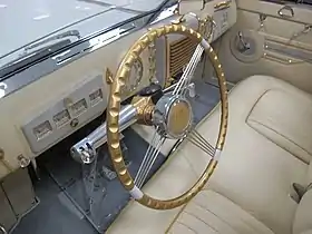 A Delahaye 175 interior done by Saoutchik