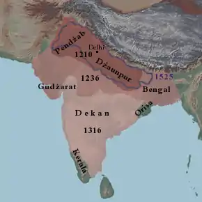 Image 7The Delhi Sultanate. (from History of Asia)