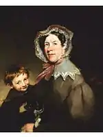 Deliverance Mapes and Her Son, (c.1830), Boston Museum of Fine Arts