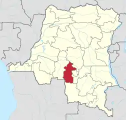 The current Kasaï-Central province