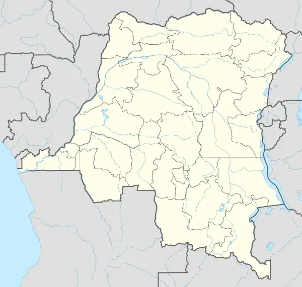 Oicha is located in Democratic Republic of the Congo