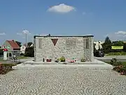 P-triangle at a Zgorzelec memorial