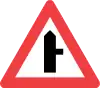 A12.1: Dangerous side road with a non-priority road