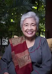Leonor Briones, Secretary of the Department of Education of the Republic of the Philippines under President Rodrigo Duterte.