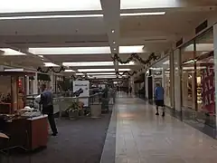 The second floor of the mall looking from the former Sears