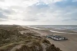 The beach at Hargen aan Zee