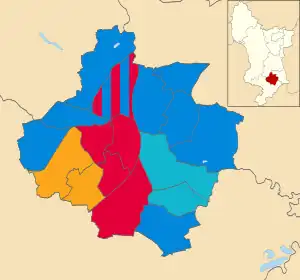 2021 results map