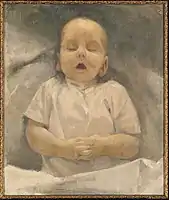 Dead baby, 1886