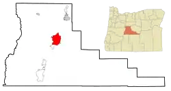 Location in Deschutes County