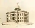 Proposal for Providence City Hall (1855)