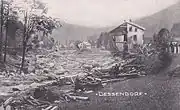 Damage in Desná (Dessendorf).