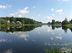 Desna river in Yelnya, Yelninsky District