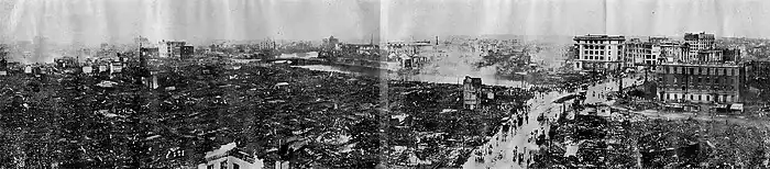 1923 Earthquake Damage in Tokyo