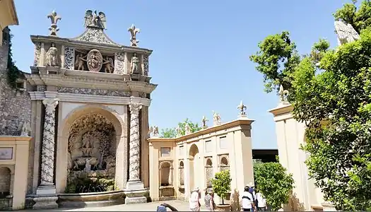 Courtyard of the Fountain of the Owl