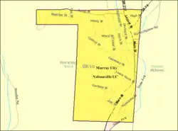 Detailed map of Murray City