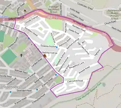 Street map of Devil's Peak Estate