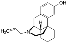 Chemical structure of Dextrallorphan.