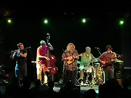 David Grisman Quintet performing in 2008