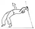 Stretch of Dhanda yoga