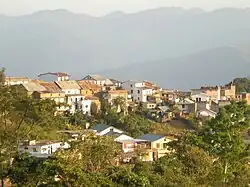 A view of Dhankuta hill town