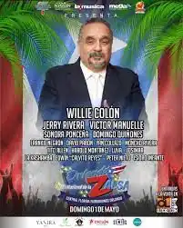 Willie Colón en El Dia Nacional De La Salsa Mayo 1, 2022