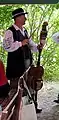 311.22.  Polish percussion instrument called a Diabelskie skrzypce [pl] (Devil's Fiddle)